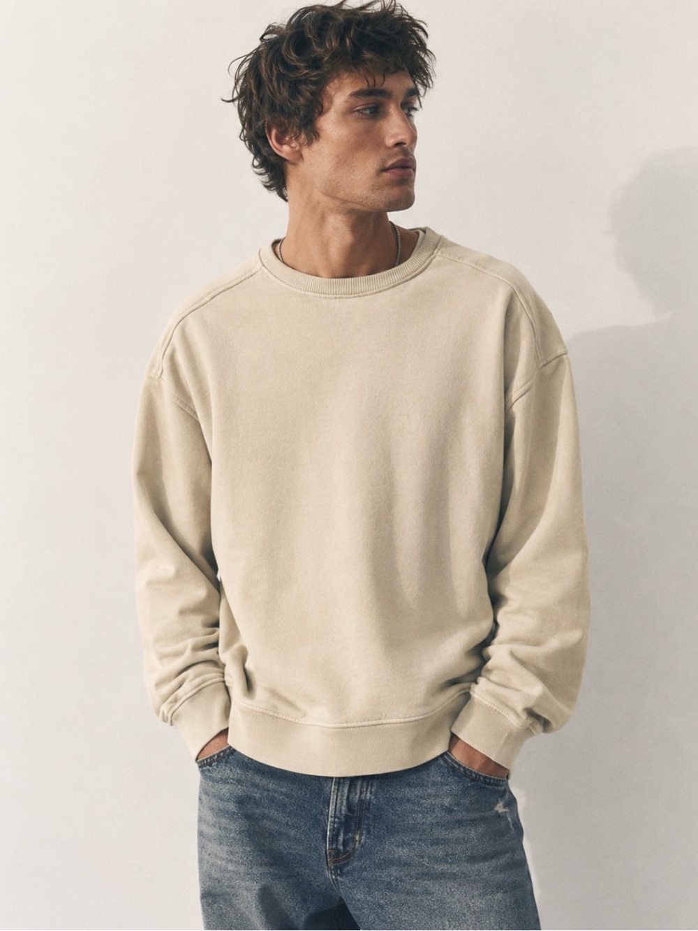 STRADIVARIUS || Crew neck pull over sweater (Egypt)